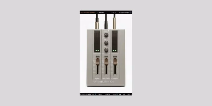Portacrunch 424: Free Cassette Gain-Stage Plugin by Schulz Audio