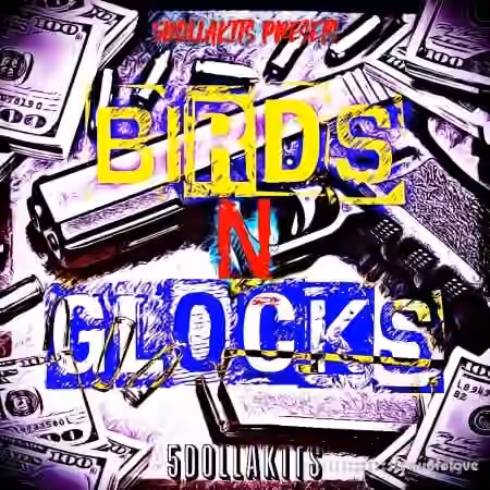 5DOLLAKITS Birds N Glocks [WAV] - Sample Pack Artwork