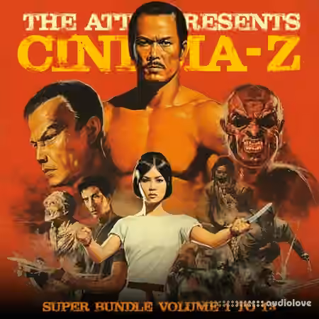 Boom Bap Labs The Attic Cinema Z Vol.1 to 13 Bundle [WAV]