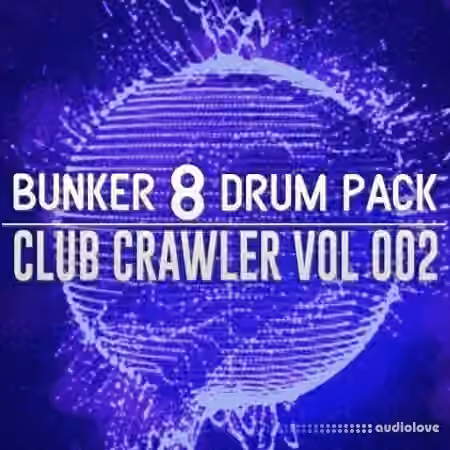 Bunker 8 Digital Labs Bunker 8 Custom Drum Pack Club Crawler 002 [WAV]
