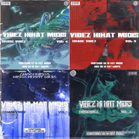 ChaseVibez The Vibez Hi Hat Midi Collection [MiDi]