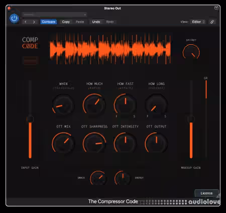 Cr8ive Audio The Compressor Code v1.0.0 [MacOSX]