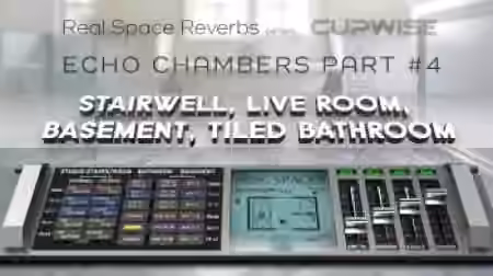 Cupwise Echo Chambers 4 Stairwell Live Room Basement Tiled Bathroom [Nebula]