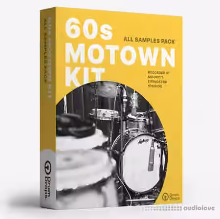 DrumDrops 60s Motown Kit: All Samples Pack [MULTiFORMAT]