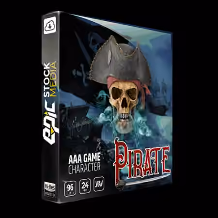 Epic Stock Media AAA Game Character Pirate [WAV]