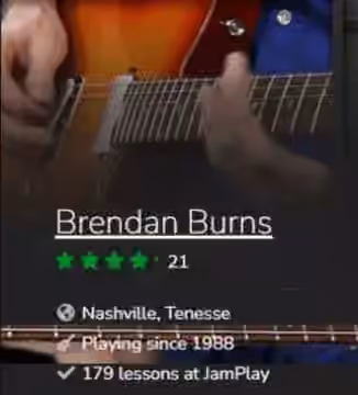 Jamplay Jazz Guitar with Brendan Burns [TUTORiAL]