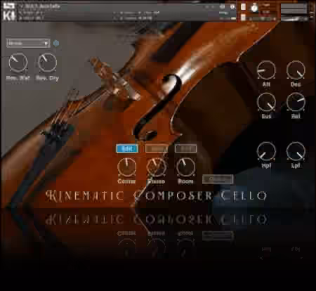 Kinematic Composer Cello v1.2 [KONTAKT]