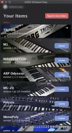 KORG Software Pass (Always Offline for R2R Keygen) v1.2.4 [WiN]