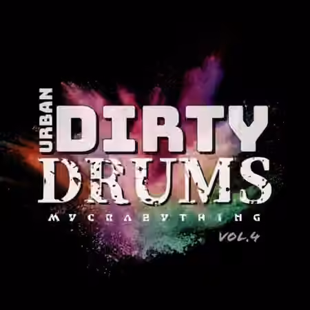 Mycrazything records Urban Dirty Drums Vol.4 [WAV]