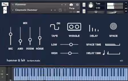 Nami Audio Hammer and Felt v1.1 [KONTAKT]