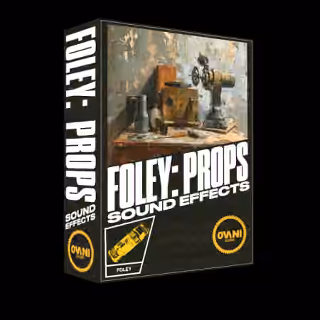 Ovani Sound Foley Props Sound FX Pack [WAV]