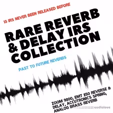 PastToFutureReverbs Rare Reverb IR Collection! (Zoom 9200 EMT 250 Accutronics...) - Sample Pack Artwork