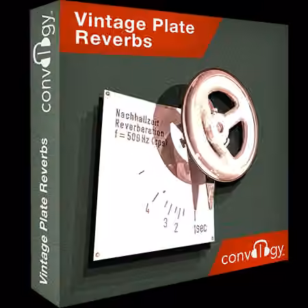 Presonus Convology Vintage Plate Reverbs (Impulse Bounce)
