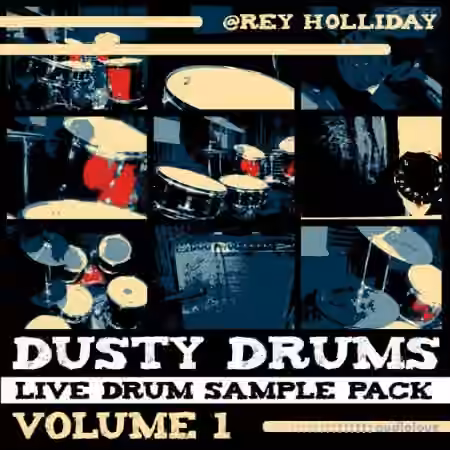 Rey Holliday Dusty Drums Live Sample Pack Vol.1 [WAV]