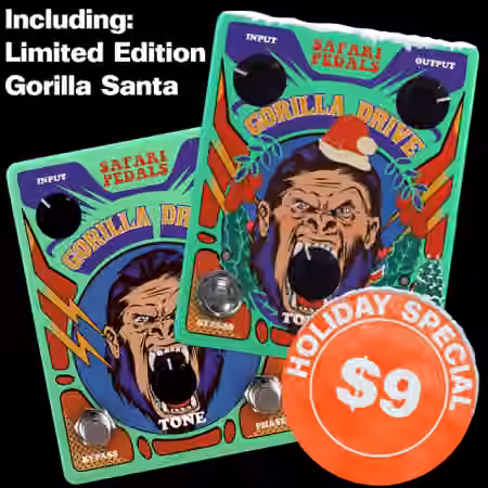 Safari Pedals Gorilla Drive Santa Edition v1.0.6 REGGED [WiN, MacOSX]