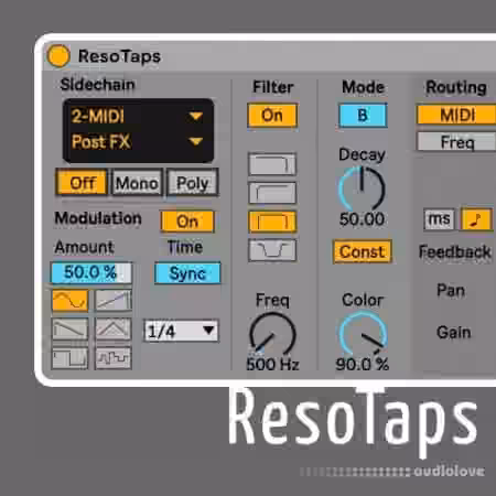 Sonic Bloom ResoTaps by Max for Cats [Max for Live]