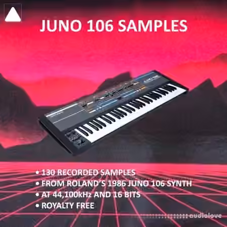 The Audio Bar Juno 106 Samples [WAV, Synth Presets] - Sample Pack Artwork