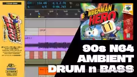 Thought-Forms 90s N64 Ambient Jungle, Redial Bomberman Hero Bitwig Project File [DAW Templates]