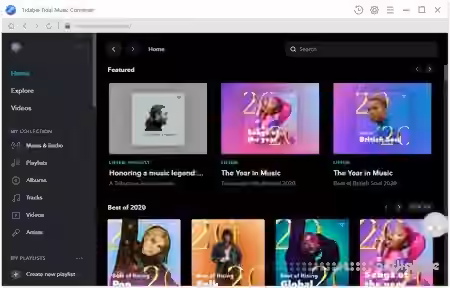 Tidabie Inc Tidal Music Converter v1.11 / v1.3.0 [WiN, MacOSX]
