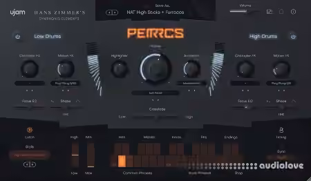 UJAM Symphonic Elements PERRCS v1.2.1 [WiN] - Sample Pack Artwork